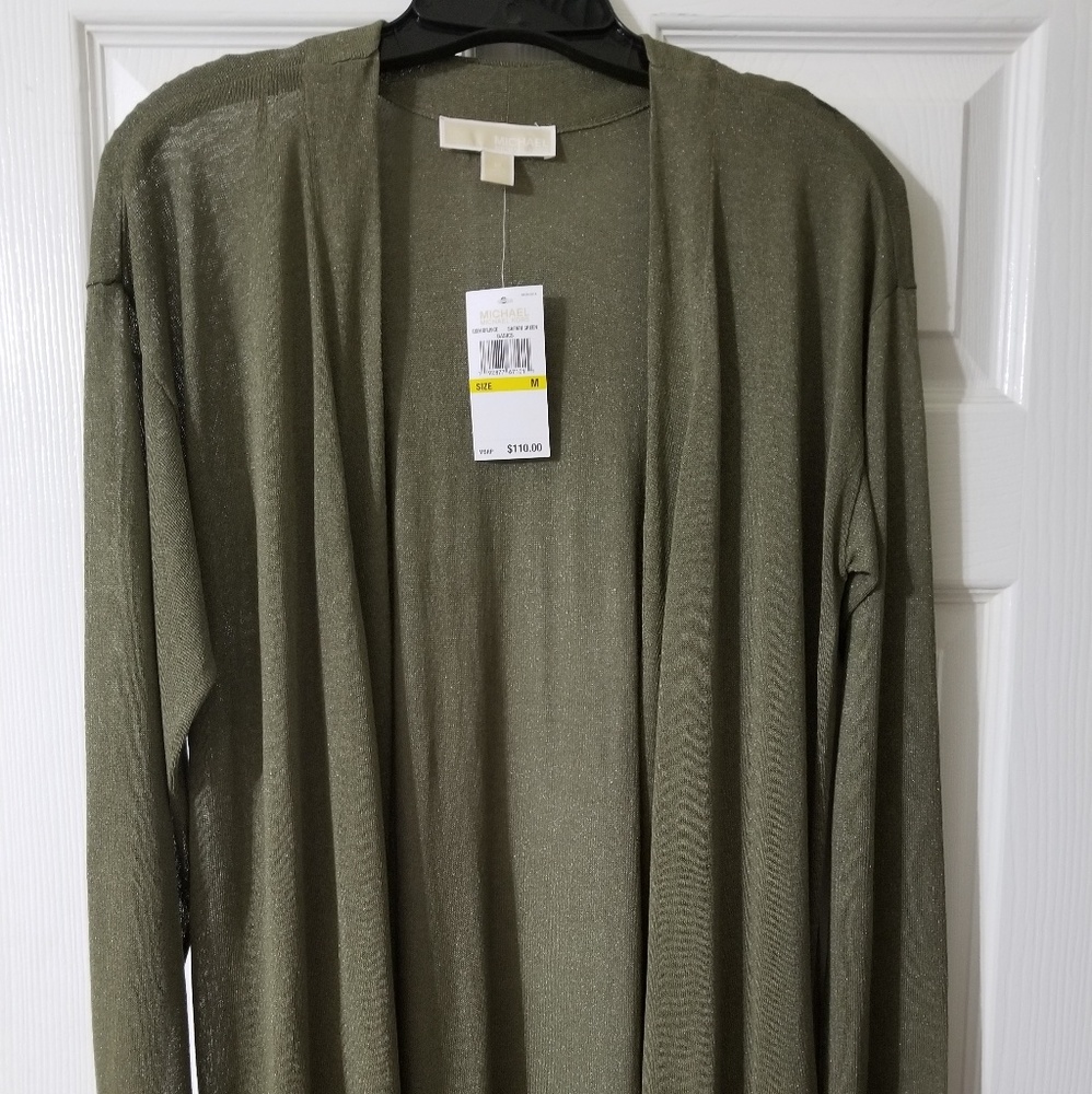 Michael Kors - Lightweight Safari Green Duster - Picture 1 of 9